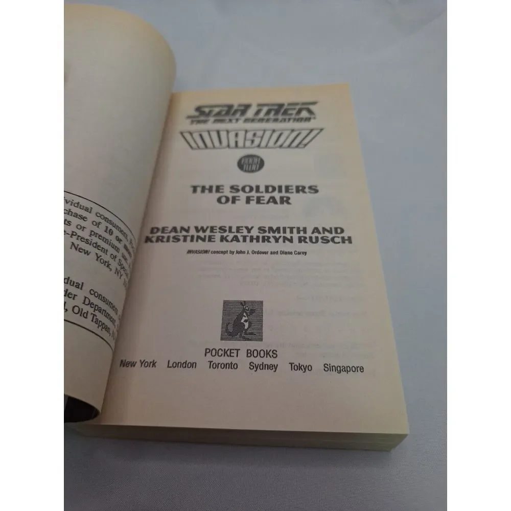 Star Trek-‎ Invasion Series Books 1&2/ Pocket Books /1996